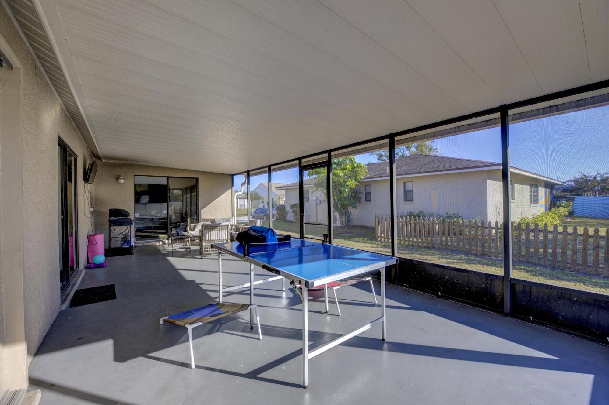 Family Fun Ping Pong, Bbq, Walk To Park Nearby Sarasota Luaran gambar
